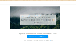 Desktop Screenshot of genevegyneco.com
